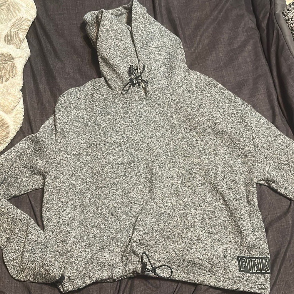 Cropped sinch sweatshirt
